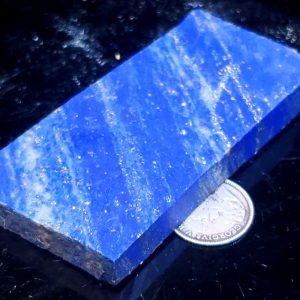 Lapis slab 2.25" long