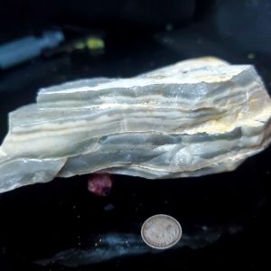 Banded Chalcedony Specimen H - rough