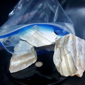 Banded Chalcedony 2lb tumbling bag