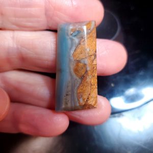 Ocean picture stone cabochon M