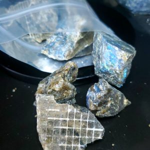 Labradorite 1lb tumbling bag