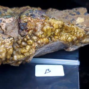 Bubbly Yellow/Amber Opal B