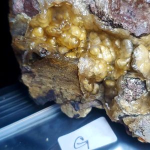 Bubbly Yellow/Amber Opal G