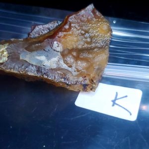 Bubbly Yellow/Amber Opal K