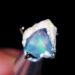 Precious opal specimen H - Black opal