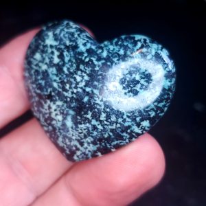 Fraser River Turquoise Heart Small B