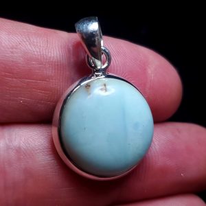 Ocean Picture stone pendant E