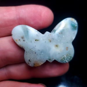 Ocean picture stone shape - Butterfly A