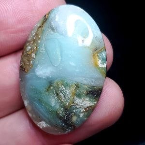 Ocean picture stone cabochon M