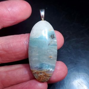 Dan's Pick - Ocean Picture Stone Pendant D