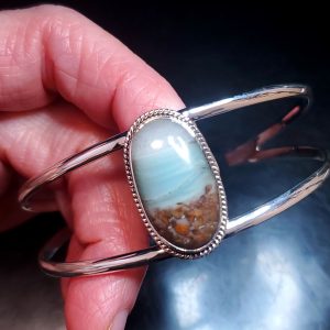 Ocean Picture stone bracelet A