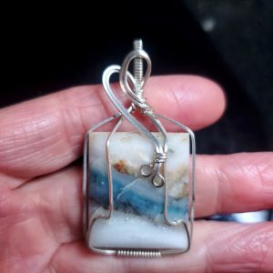 Ocean Picture stone pendant N