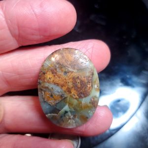Ocean picture stone cabochon M