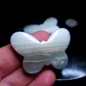Banded Chalcedony Butterfly A