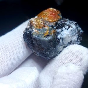 Blue Jay sapphire from August video specimen H
