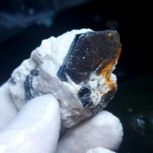 Blue Jay sapphire from August video specimen B