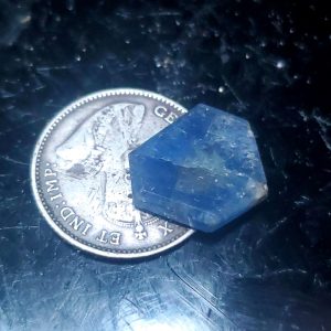 Blue Sapphire Polished flat A