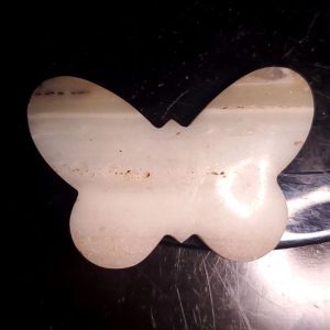 Banded Chalcedony Butterfly B
