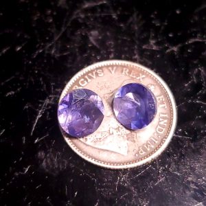 Iolite round facet C