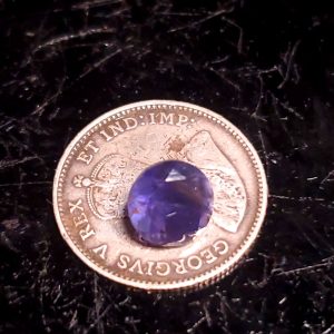 Iolite round facet H