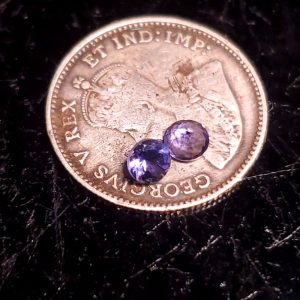 Iolite round facet K