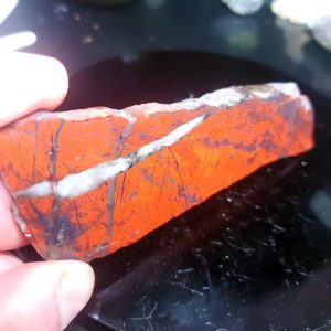 Red jasper slab C