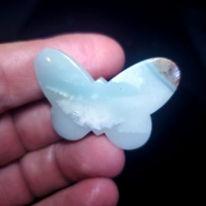 Ocean picture stone shape - Butterfly A