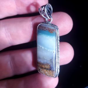 Ocean Picture stone pendant R