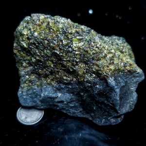 Peridot Xenolith N - tumbled