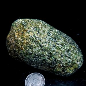 Peridot Xenolith P - tumbled