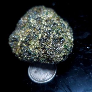 Peridot Xenolith R - tumbled