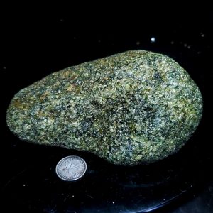Peridot Xenolith V - tumbled