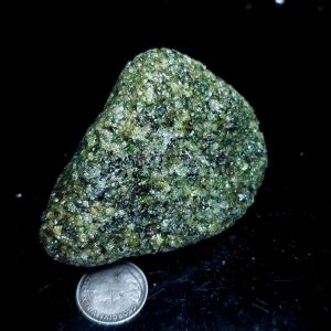 Peridot Xenolith Y - tumbled