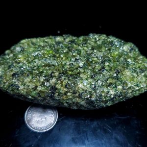 Peridot Xenolith Z - tumbled