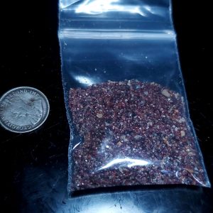Bag of Garnet Crumbs