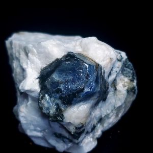 Blue Jay sapphire from August video specimen S