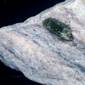 apatite crystals with fluorite in calcite