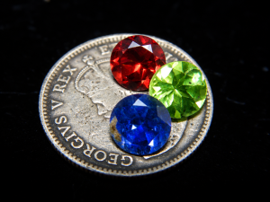 Christmas Special 3 small round facetted gems